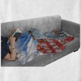thumbnail image 6 of City Old Houses Soft Flannel Fleece Throw Blanket, Old Classic Architecture of Nyhavn in Copenhagen Denmark Blue Sky Clouds, Cozy Plush for Indoor and Outdoor Use, 50" x 60", Multicolor, by Ambesonne, 6 of 6