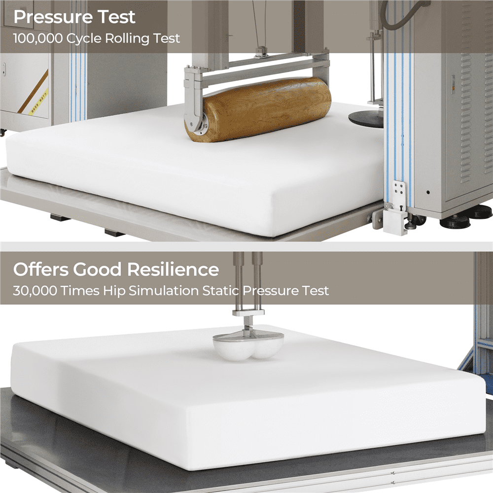 Yaheetech 8" Full Size Cooling Gel Memory Foam Mattress Medium Firm with Green Tea Scent