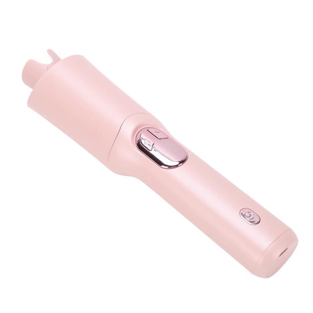 Rizador De Pelo Automático, Varita Rizadora Inalámbrica Con Pantalla Digital Y 3 Ajustes De Temperatura 160 C 180 C 200 C, Diseño Semicerrado Para Olas De Playa, Batería