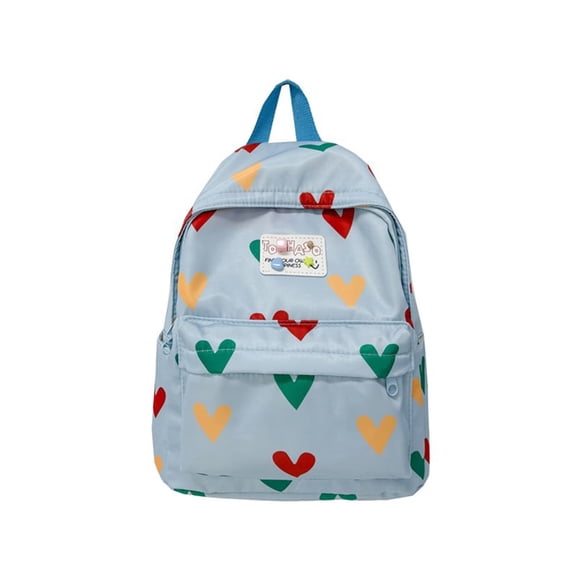 Duryarhall Mini Cute Backpack Sweet Heart-Shaped Pattern Backpack For Daily