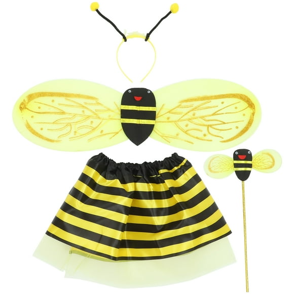 KAKOWELY 1 juego de disfraz de abeja para cosplay, disfraz para actuación en el escenario, suministros para cosplay de abeja.