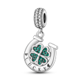 thumbnail image 1 of Pulsera de plata de ley 925 Original, abalorio de girasol dorado, Cuenta de mal de ojo de planta para collar Pandora 925 Original, 1 of 4