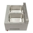 thumbnail image 5 of 2pan Commercial Gas Fryer Countertop Deep Fryer Propane(LPG) Stainless Steel, 5 of 9