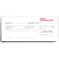 thumbnail image 1 of Deposit Correction Notice - 3-part carbon, 1 of 1
