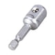 thumbnail image 4 of Broca adaptador de enchufe de 1/4 pulgadas, vástago hexagonal de 1/2 pulgada, adaptador de enchufe de rodamiento de bolas, 4 of 7