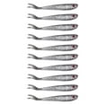 thumbnail image 3 of Realistic Swimming Soft Bait For Bass Carp Trout Fishing Fork Tail Lure 10Pcs, 3 of 7