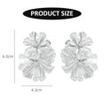 thumbnail image 2 of Pendientes de pétalos florales en capas para mujeres y niñas, joyería de boda elegante, pendientes vintage de moda, 2 of 5