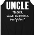 thumbnail image 3 of Instant Message - Uncle, Teacher, Coach - Men's Jersey Tank, 3 of 6