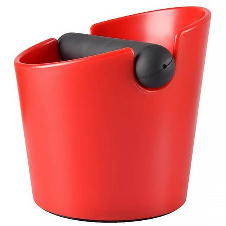 

Jooan s Kitchen Coffee Knock Box with Handle Non-Slip Grinds Tamper Kitchen Coffee Grounds Container Red Exposure