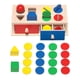 thumbnail image 2 of Caja de caída de bolas, juguete Montessori de madera, desarrollo de madera con cajones, cajas de objetos de juguete para bebés para interacción de, 2 of 9