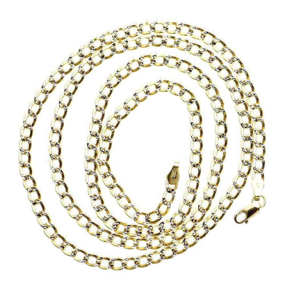 Mens Italy Cuban Link Chain 24.63 gram Solid 10K Yellow Gold 8.8 mm Necklace 24 inches by J&H Jewelers