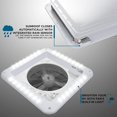 thumbnail image 3 of Hike Crew, 11” RV Roof Fan W/ LED Light, 6-Speed, Motorhome Fan W/ Remote, White, 3 of 7