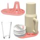 thumbnail image 5 of Soporte Drenador Botellas Convección Aire Secador Rápido Rack Secado Silicona Espacio Ahorrado para Tazas Oficina en Casa, 5 of 9