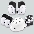 thumbnail image 1 of Equipo de protección para patinetas para adultos, equipo de protección para patinar sobre ruedas para niños, rodilleras de tortuga para patinar, juego de seis piezas engrosadas que se pueden agregar, 1 of 5