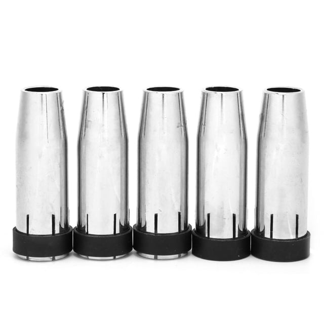 Boquilla de gas M KD, 5 piezas MB 24KD MIG M KD Piezas de antorcha de soldadura Boquilla de gas cónica Diseño a prueba de futuro NikouMX herramienta