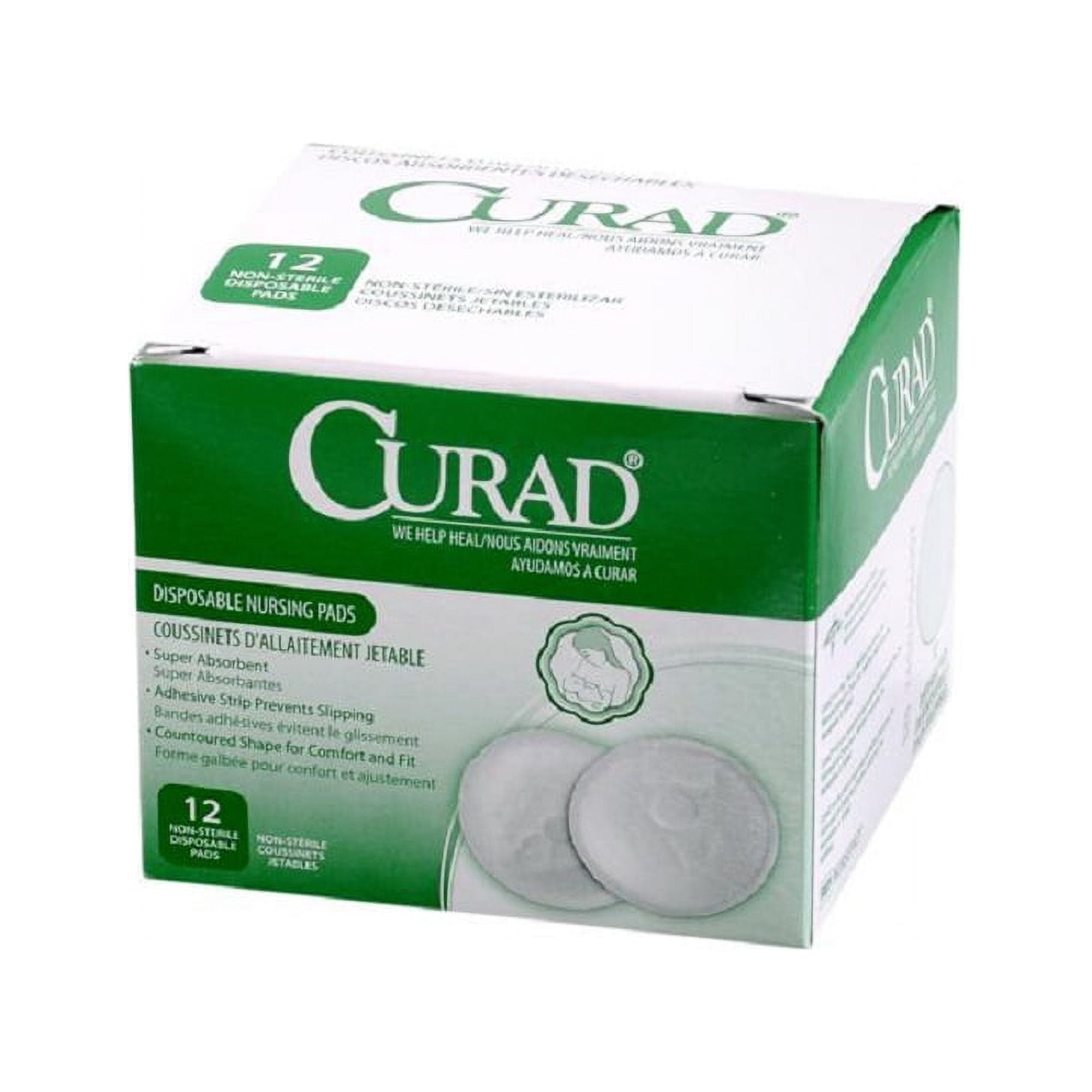Curad ULTRASORBS DISPOSABLE DRY PADS, 23" X 35", WHITE, 7/BOX, 6/CARTON, 288