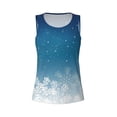 thumbnail image 6 of Sigee Christmas Snowflakes for Women's Workout Tank Top,Running Tank Tops,Sleeveless Gym ClothesXX-Large, 6 of 8