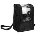 thumbnail image 1 of Bolsa de viaje para herramientas capilares, bolso bandolera para peluqueros, cosmetología, neceser transparente para rizador, plancha de pelo y accesorios de viaje, 1 of 7