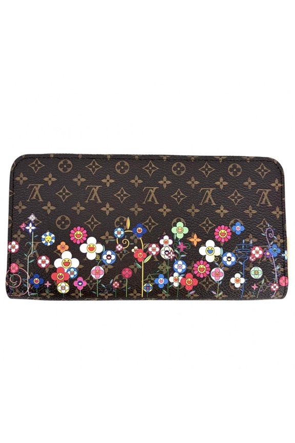 Pre-Owned Louis Vuitton Women's Monogram LV x TM Zippy Wallet Long Wallet, designed by Takashi...