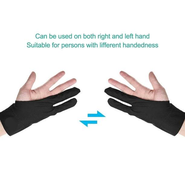 Estink Two Finger Glove Two Finger Glove For Graphics Drawing Tablet Artist Tablet Drawing Glove