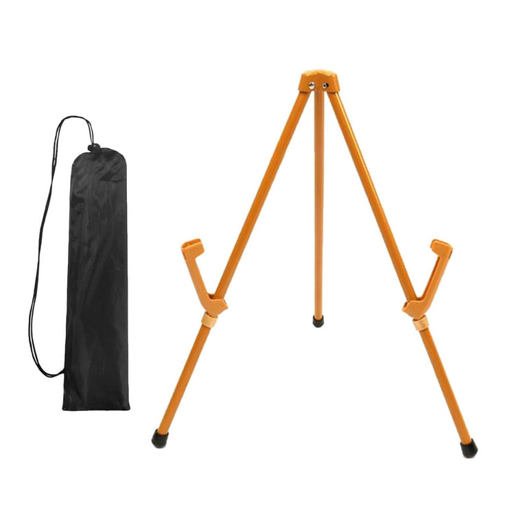 MEEDEN Easel Stand for Display, 63 Tripod Collapsible Artist Floor Easel,  Easy Folding Portable Metal Easel Stand for Signs, Posters, Display Show