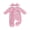 Pink Santa, variant on BemeyourBBs Newborn Baby Girl Christmas Outfit Santa Claus Romper Print Oblique Zipper Footed Jumpsuit Xmas Clothes