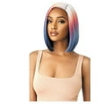 thumbnail image 5 of Outre Color Bomb Water Color Ombre Swiss Lace Front Wig Kiely, 5 of 10