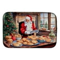 thumbnail image 7 of Cookies with Santa Claus Dish Drying Mat 14 in x 21 in, 7 of 7