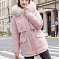 thumbnail image 2 of Hueook Jackets for Women Fall Clothes Women's Plus Size Zip Hooded Jacket Casual tops Coat with Pockets Fall Winter Fashion Cardigan, 2 of 4