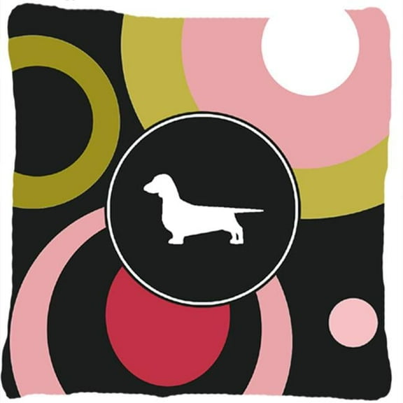 Dachshund Decorative Indoor & Outdoor Fabric Pillow