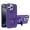 Purple, variant on ELEHOLD Case for iPhone 16 Pro Max, Shockproof Case with Magnetic Ring Holder Stand, Slim Matte Case for iPhone 16 Pro Max,Black