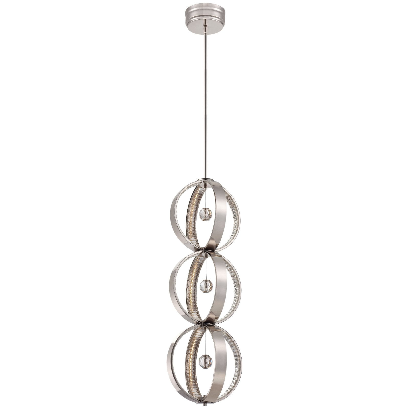 Minka Metropolitan Winter Solstice N6996 LED Mini Globes Chandelier by Metropolitan