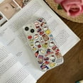 thumbnail image 3 of for Magsafe Magnetic Wireless Charge Case For iPhone 13 12 11 14 15 Pro Max Cartoon Hello Kitty Transparent Cover with Support LXY, 3 of 7