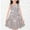 Silver, variant on Favoffer Girl Dresses Fashion Girls Summer New Sleeveless Round Neck Sequin Printed Dress