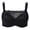 BLACK, variant on WIRED MOLDED CUP BRA WITH A LACE BANDEAU FRONT
