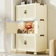 thumbnail image 4 of Gabinete de almacenamiento plegable Muebles para el hogar para sala de estar Apartamento de granja L 3 Capas, 4 of 9