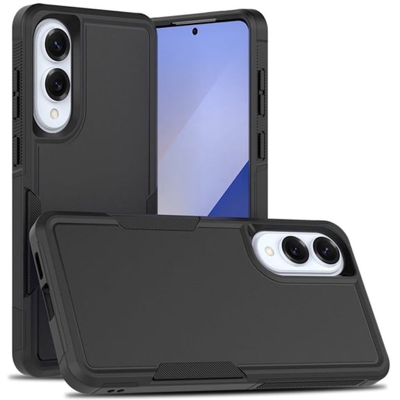 for Samsung Galaxy S25 Edge Phone Case, Heavy Duty Rugged Shockproof Full Body Protection Cover for Samsung S25 Edge (Black)