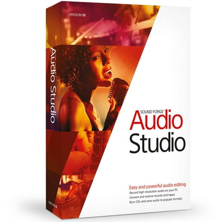 Magix Software ANR007266ESD Sound Forge Audio Studio 10 ESD (Digital Code)