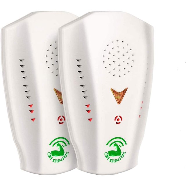 Defender Pro Ultrasonic Pest Repeller 2 Pack Upgraded Ultrasound Bug