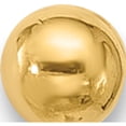 thumbnail image 3 of 14K Yellow Gold 16 Gauge Polished 2.5Mm Ball Bar Labret Stud(Length 13) - Jbsp, 3 of 5
