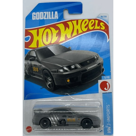 Hot Wheels Nissan Skyline GT-R BNCR33, Gray, HW J-Imports 5/10