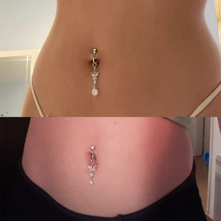 Fake belly button clearance rings walmart