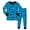 0-Blue360, variant on WOYY Cotton Outfit Set for Boys Shark Print Long Sleeve Top Pants Sleepwear, Sizes 2-3T
