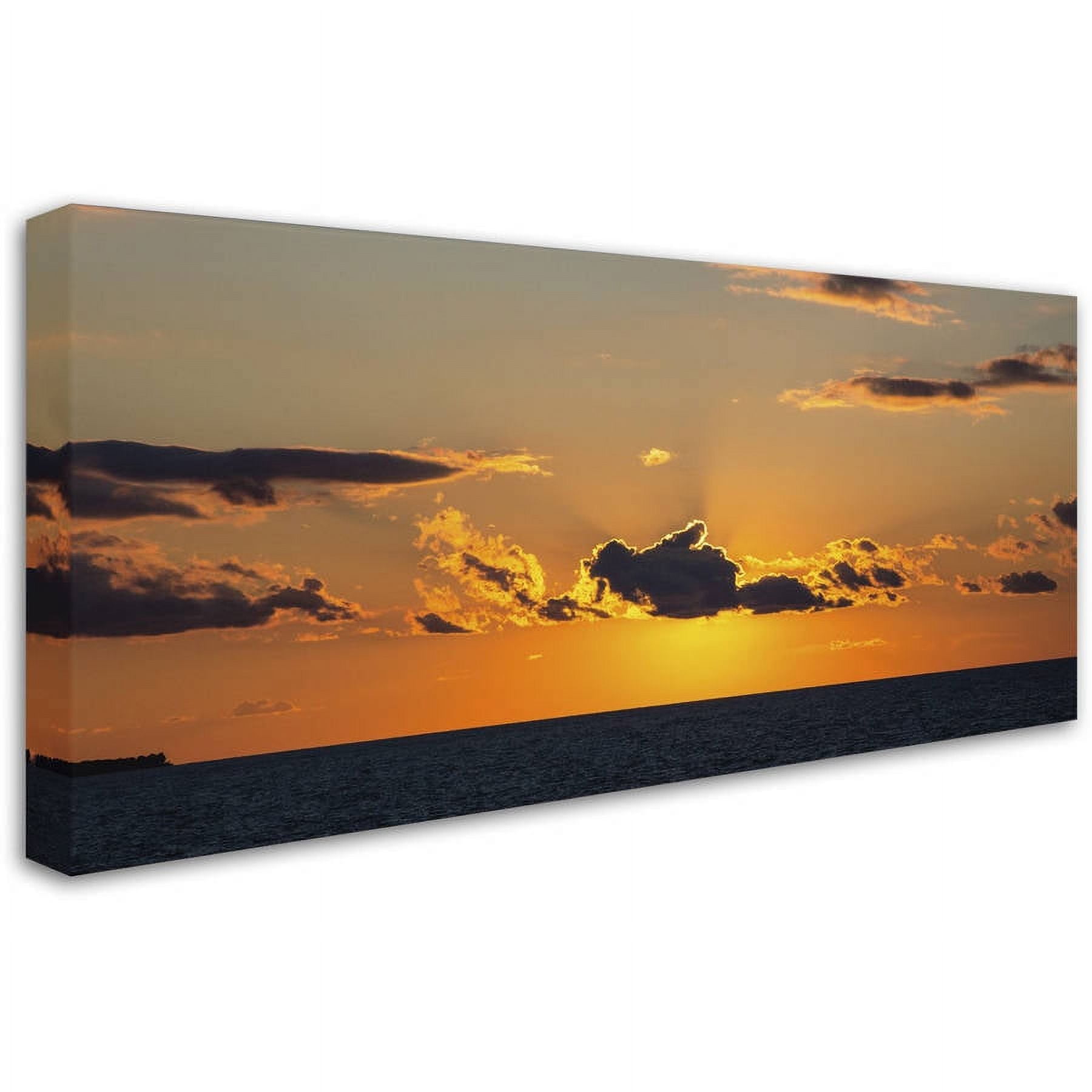 Trademark Fine Art "Sunset Beauty" Canvas Art by Kurt Shaffer