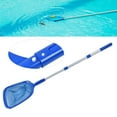 thumbnail image 4 of Pool Net Skimmer, Wear Resistant Quick Clear Pool Skimmer Lightweight With Retractable Rod For Fountain For Swimming Pool For Pond, 4 of 8