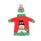 thumbnail image 1 of 3 fundas para botellas de vino de Navidad, feo suéter de Navidad, funda para botella de vino para decoraciones de fiesta de Navidad JAMW Sencillez, 1 of 5