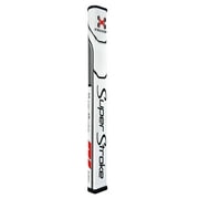 SuperStroke Traxion Flatso 1.0 Golf Putter Grip - White/Red/Grey