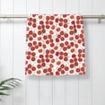 thumbnail image 5 of Fotbe Tomato Pattern Premium Towels , (27.5x16in) Lightweight and Highly Absorbent Quick Drying Microfiber Towel, Perfect for Daily Use, 5 of 6