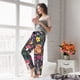 thumbnail image 5 of Balery Mushrooms Snails Butterflies Pantalones de pijama para mujer, pijamas ultraligeros, pantalones de estar por casa-Small, 5 of 6