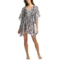 thumbnail image 2 of Calvin Klein Womens Cover Up Sheer Swim Short Sleeve Lightweight S/M New Nwt, 2 of 3